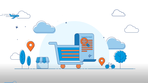 Illustration of shopping cart