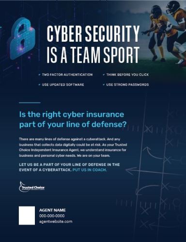 Football Players and a blue lock