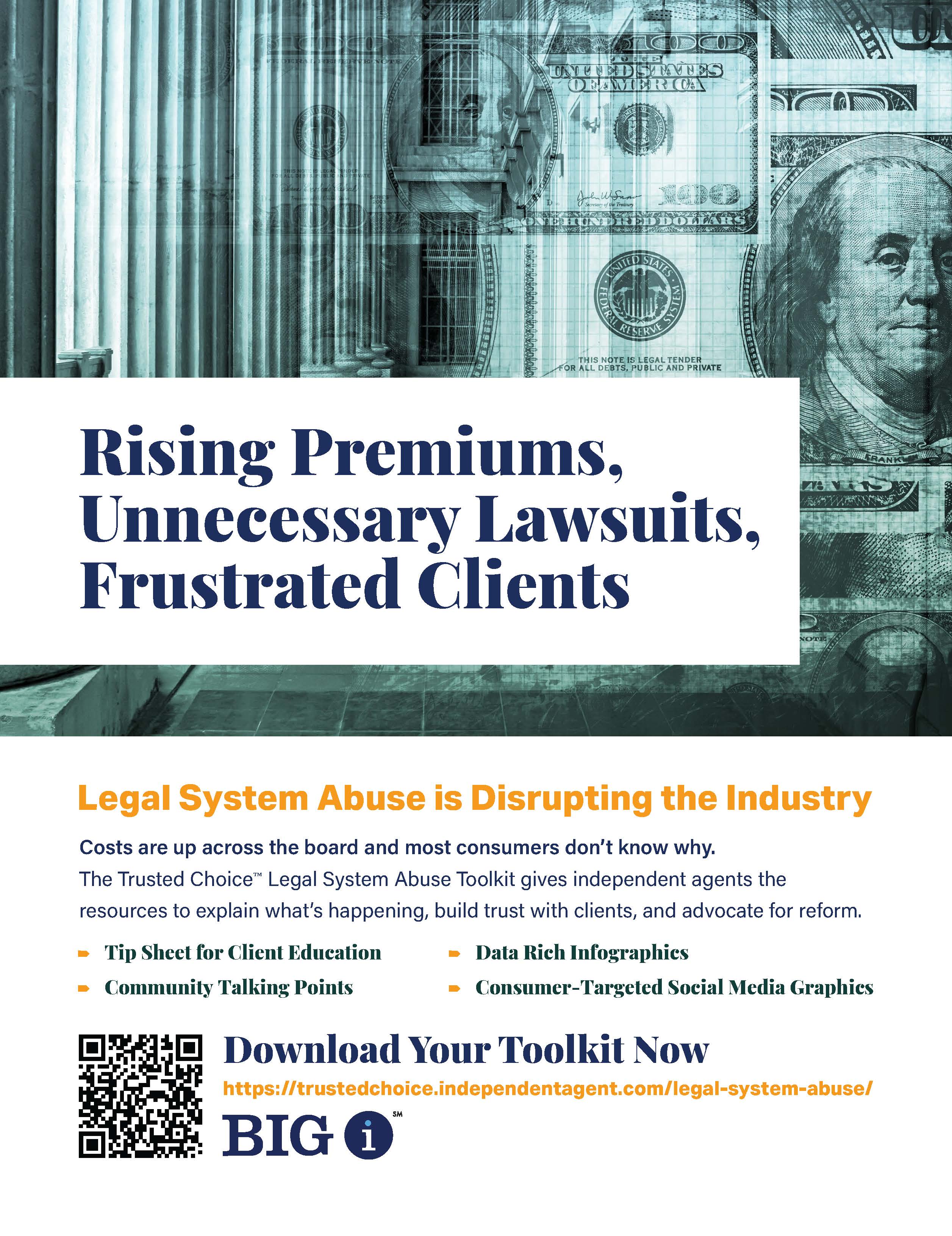 Legal system absue maagzine ad